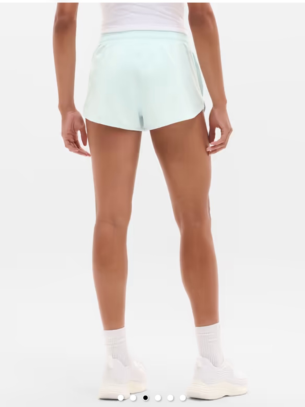 NWT Speedwork Mid Rise 2 1/2" Run Short - Sky - XXS - Picture 4 of 11